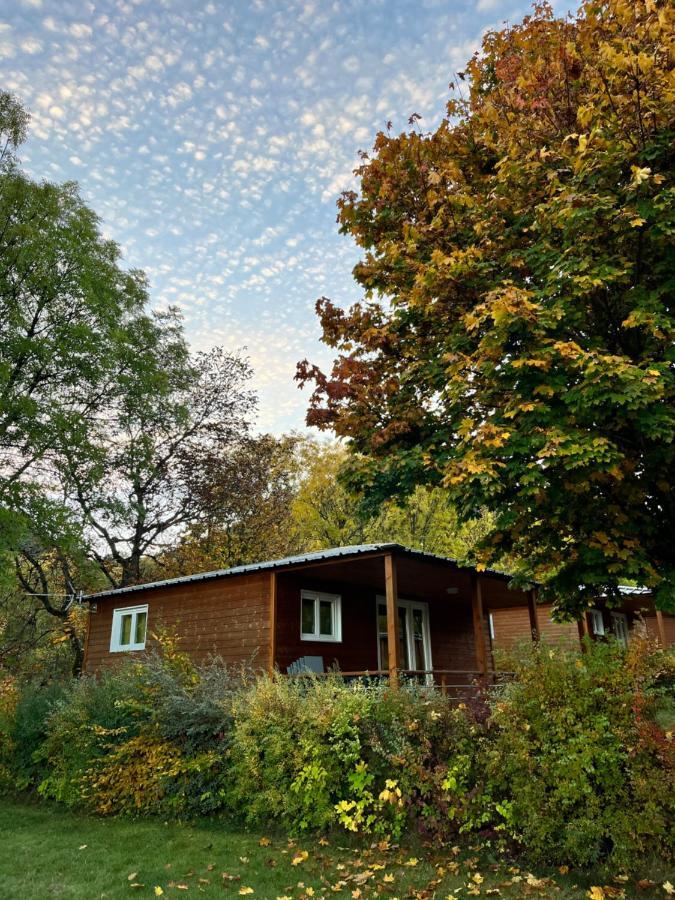 Village De Chalets Et Camping La Pierre De L'Aigle La Bréole Buitenkant foto